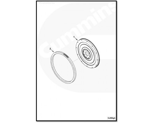 Венец маховика 3908546