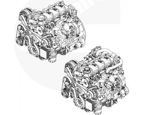 Двигатель cummins евро-4 ISF2.8S4129Р-012, ISF2.8S4129Р-014, ISF2.8S4129Р-015