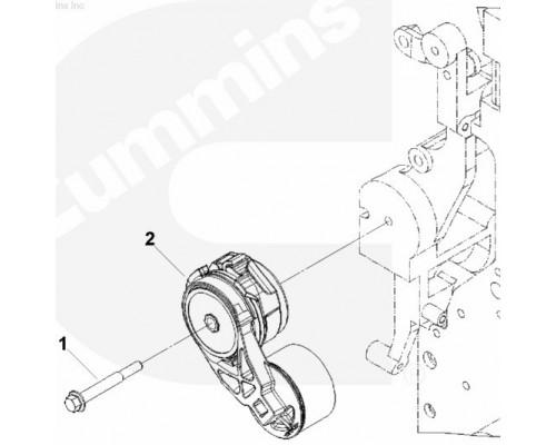 Натяжитель ремня 5319042, 5332218, 5398362