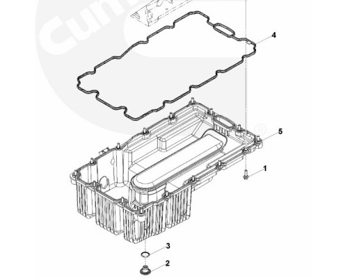 Прокладка поддона 4995750