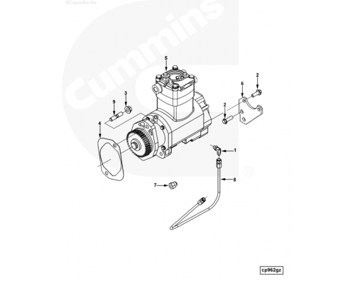 Компрессор воздушный 3972531